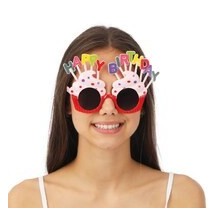 Lunettes Happy Birthday – Accessoire Anniversaire - 24390 - Lunettes fantaisie