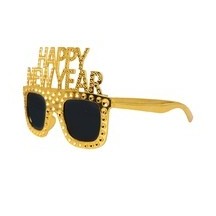 Lunettes Happy New Year – Or - 24433 - Lunettes fantaisie