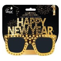 Lunettes Happy New Year – Or - 24433 - Lunettes fantaisie