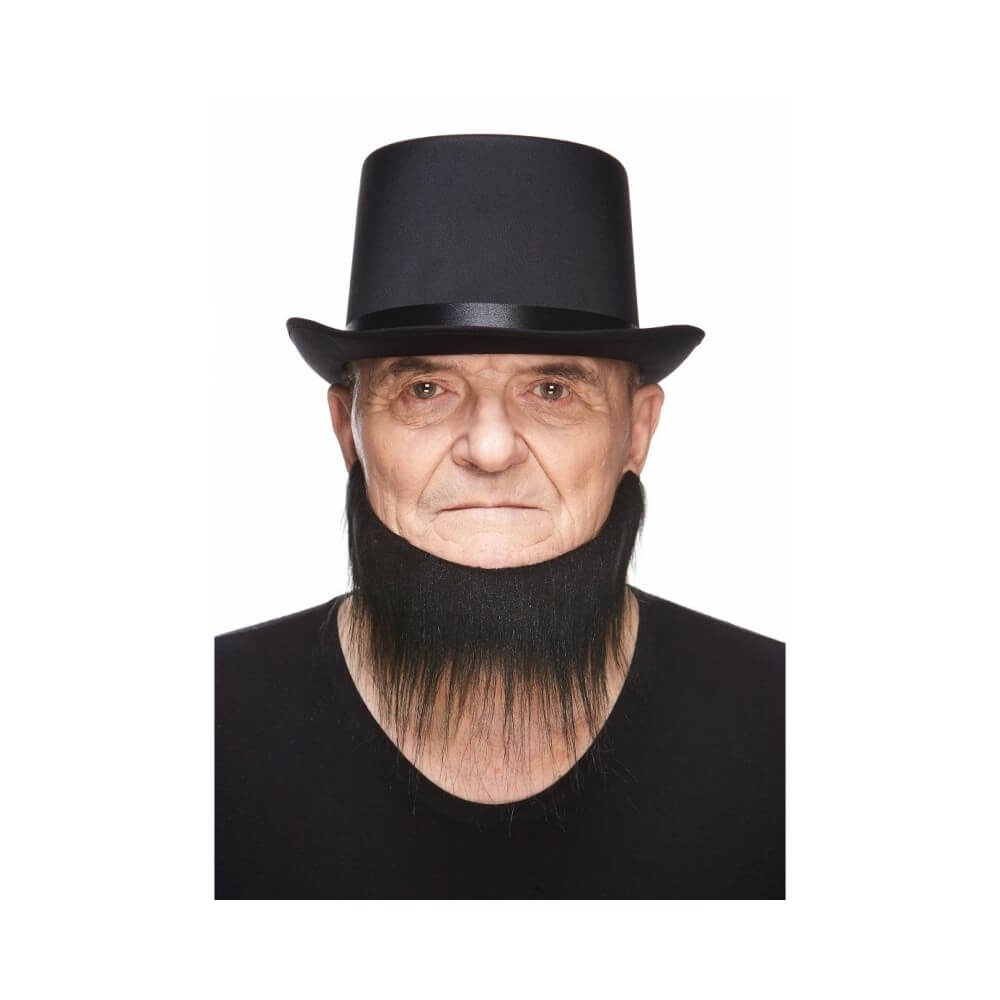 Collier Noir – Accessoire Déguisement - 26441LH - Barbes et moustaches