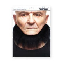 Collier Noir – Accessoire Déguisement - 26441LH - Barbes et moustaches