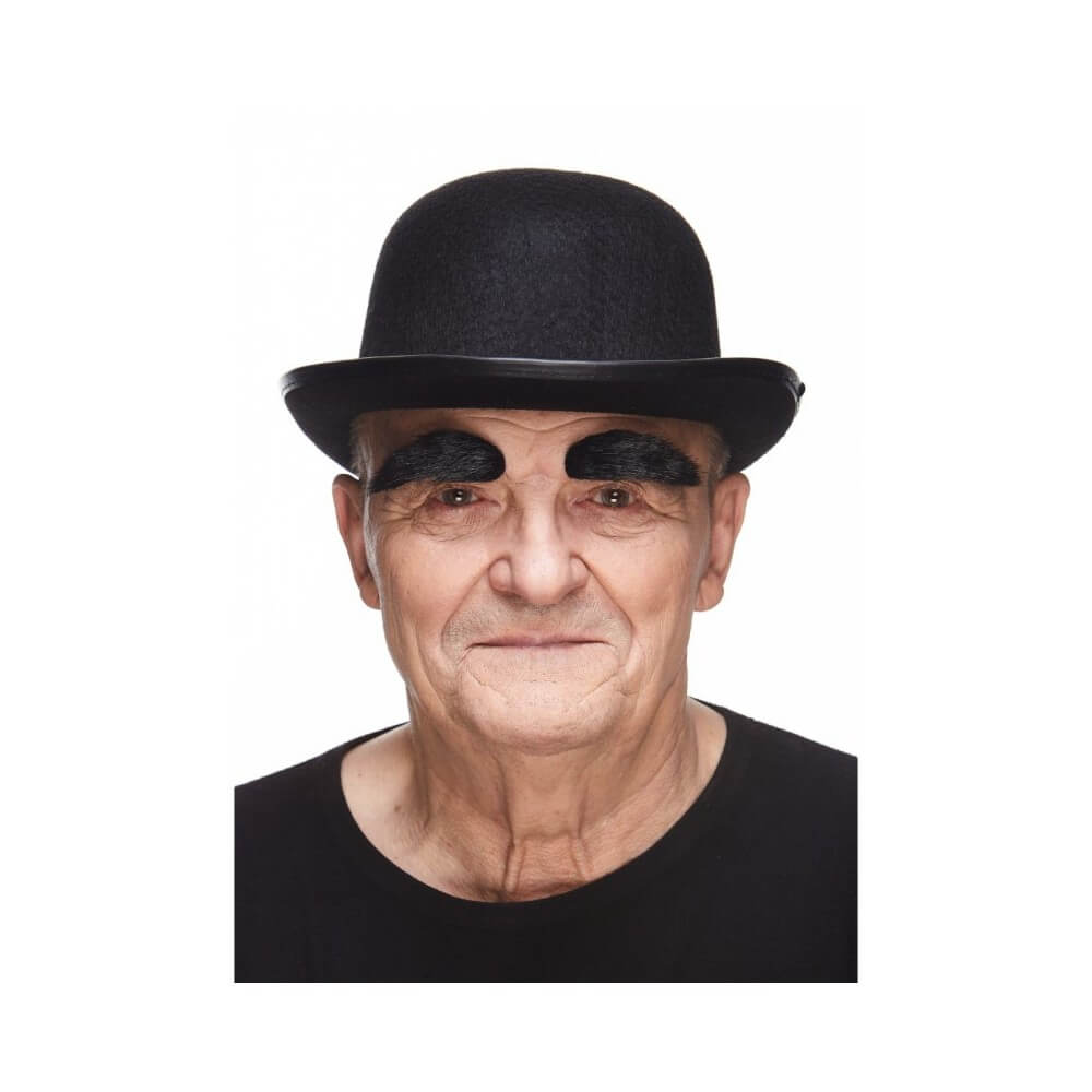 Sourcils Noirs Épais – Accessoire Déguisement - 26443SK - Barbes et moustaches