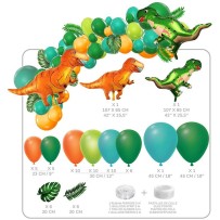 Kit 50 Ballons Dinosaure avec Accessoires pas cher – Fiesta Factory à petit prix