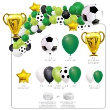 Kit 50 Ballons Football avec Accessoires – Décoration Anniversaire Foot | Fiesta Factory à Petit Prix