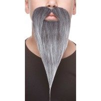 Bouc Fourni Enfant Noir Méché Pas Cher | Accessoire Déguisement | Fiesta Factory