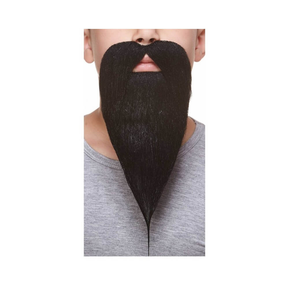 Bouc Fourni Enfant Noir Brillant – Accessoire Déguisement - 26559LH - Barbes et moustaches