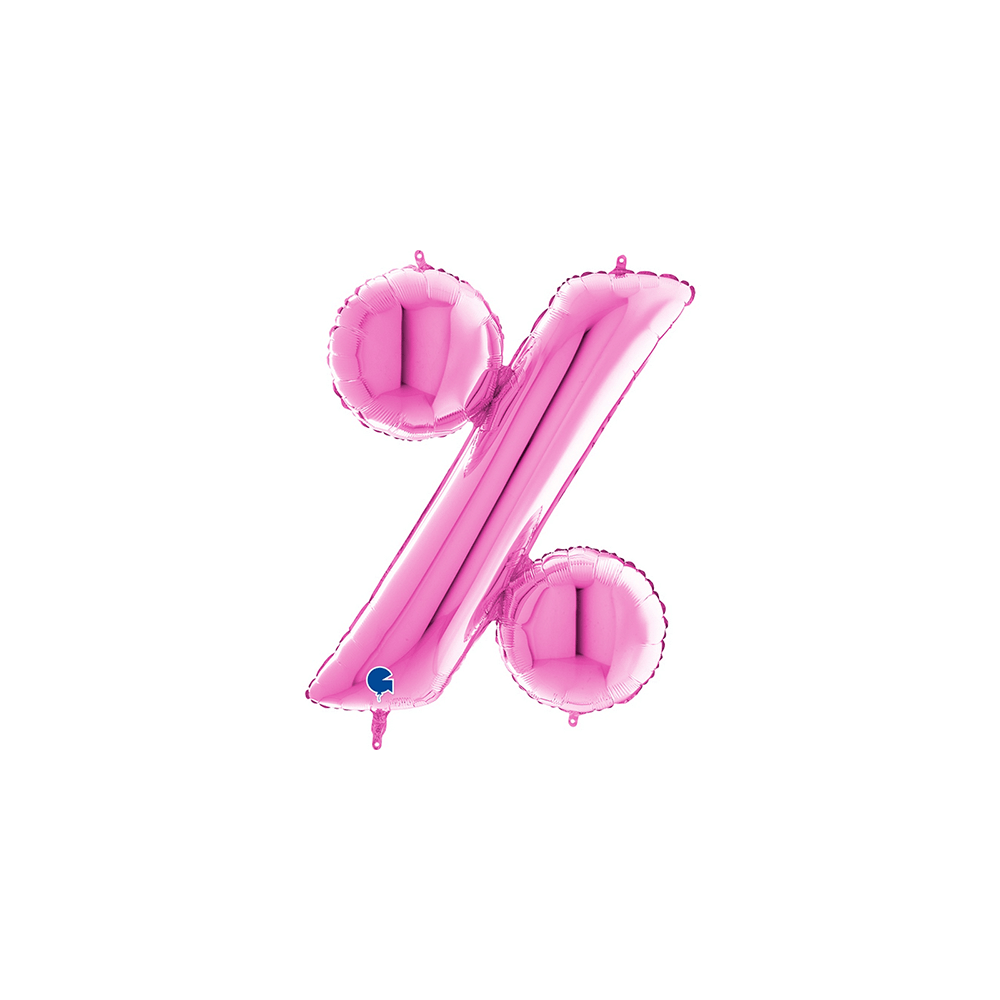 Ballon Aluminium % Fuchsia 1M pas cher – Décoration fête | Fiesta Factory