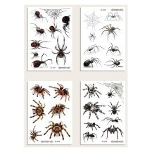 Tatouage Éphémère SPIDER HORROR – Modèle Aléatoire - 27834 - Accueil