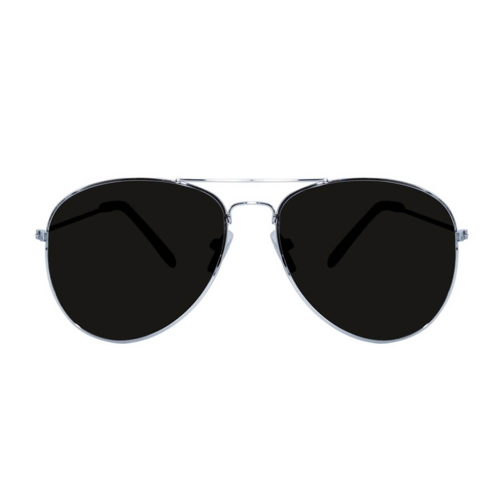Lunettes Aviateur – Noir - 25971 - Lunettes fantaisie