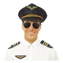 Lunettes Aviateur – Noir - 25971 - Lunettes fantaisie