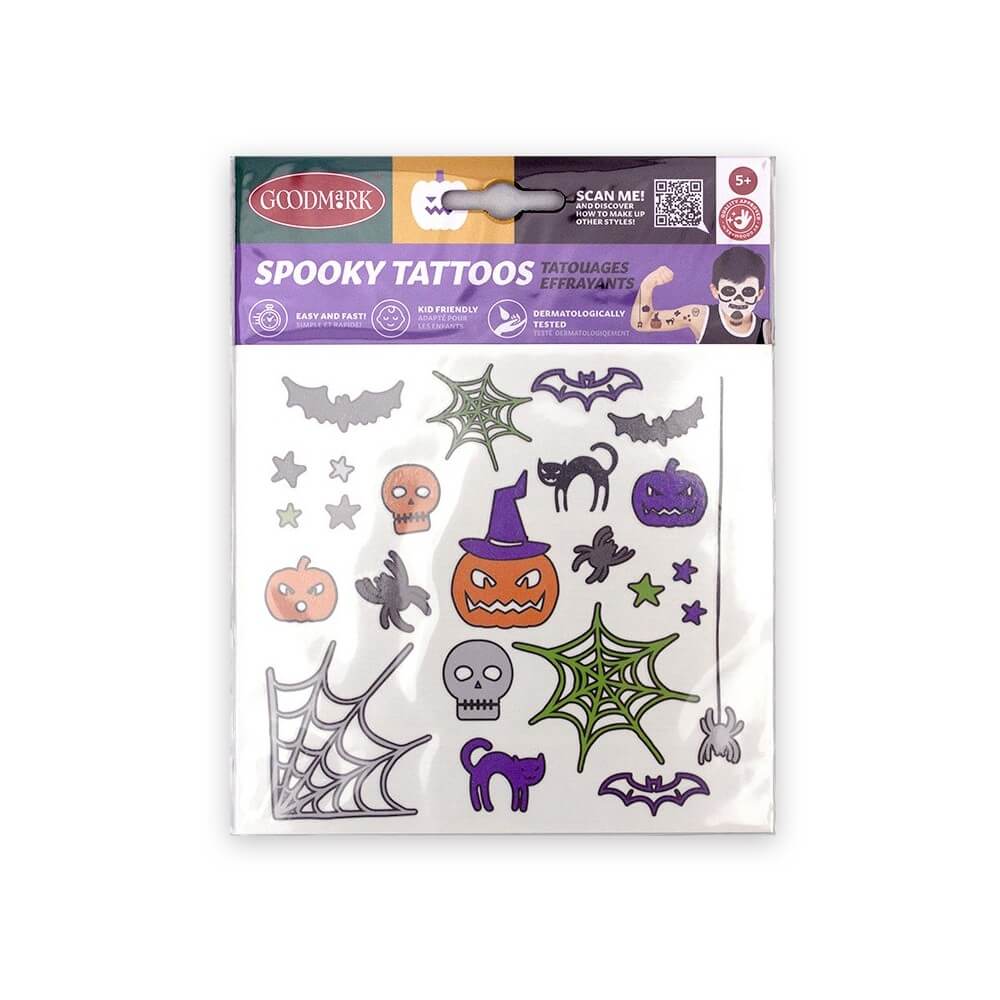 Tatouages Enfant SPOOKIDS – Modèle Aléatoire - 23HA0038 - Accueil