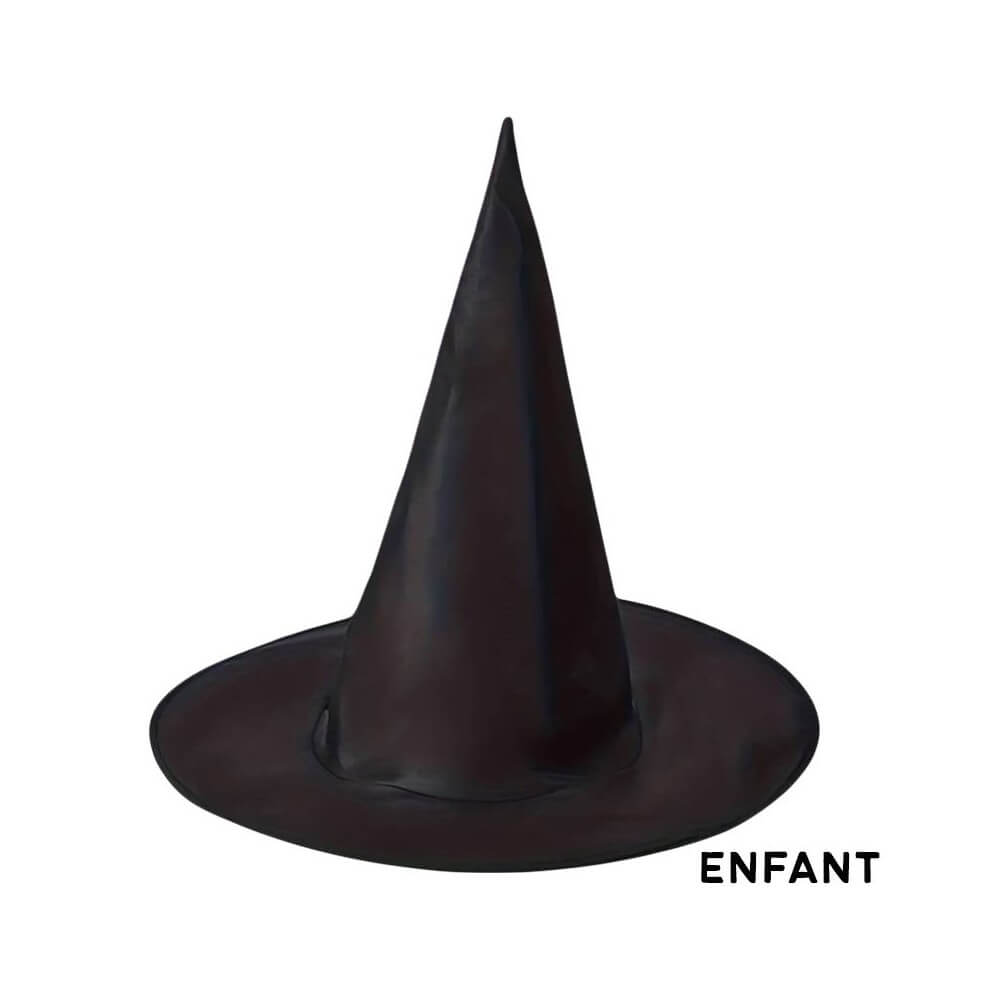 Chapeau de Sorcière PM 33 x 34 cm Polyester - 25780 - Chapeaux