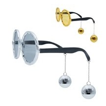 Lunettes Disco Boules à Facette – Couleur Aléatoire - 35001 - Lunettes fantaisie