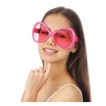 Lunettes Mouche – Rose - 35061 - Lunettes fantaisie