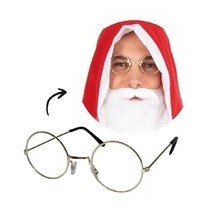 Lunettes Rondes – Or - 35212 - Lunettes fantaisie