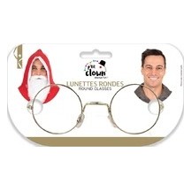 Lunettes Rondes – Or - 35212 - Lunettes fantaisie