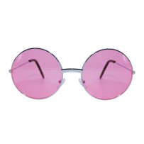 Lunettes Hippie Rose pas cher | Fiesta Factory