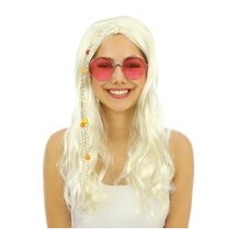 Lunettes Hippie – Rose - 35267 - Lunettes fantaisie