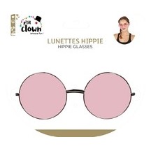 Lunettes Hippie – Rose - 35267 - Lunettes fantaisie