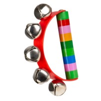 Tambourin à Main 14 x 9 cm Accessoire Fête | Fiesta Factory