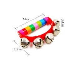 Tambourin à Main 14 x 9 cm - 24212 - Accessoires de déguisement