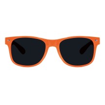 Lunettes Blues Brothers Orange Fluo pas cher | Fiesta Factory