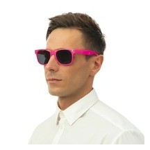 Lunettes Blues Brothers – Rose Fluo - 35894 - Lunettes fantaisie