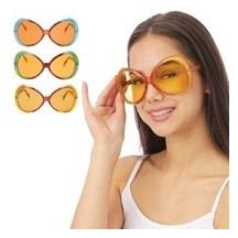 Lunettes Mouche Bicolore – Couleur Aléatoire - 62810 - Lunettes fantaisie