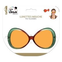 Lunettes Mouche Bicolore – Couleur Aléatoire - 62810 - Lunettes fantaisie