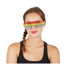 Lunettes à Barreaux – Arc-en-ciel - 62838 - Lunettes fantaisie