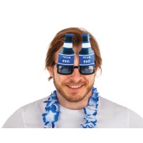 Lunettes Bières EVG Bleu pas cher | Fiesta Factory