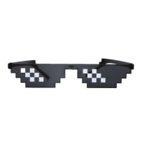 Lunettes Pixel Art pas cher | Fiesta Factory