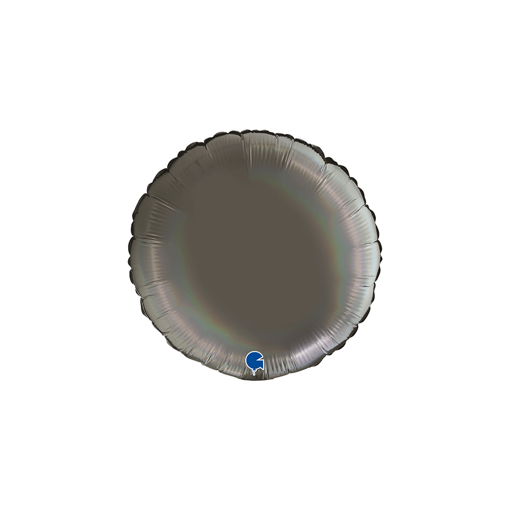 Ballon Rond Holo Platine pas cher – Décoration brillante | Fiesta Factory