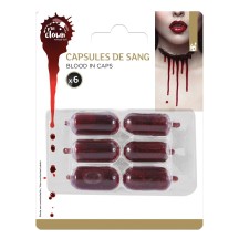 Capsules de Faux Sang Réaliste – Accessoire Halloween | Fiesta Factory à Petit Prix