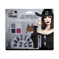 Kit Maquillage Halloween Sorcière Araignée – Déguisement | Fiesta Factory à Petit Prix