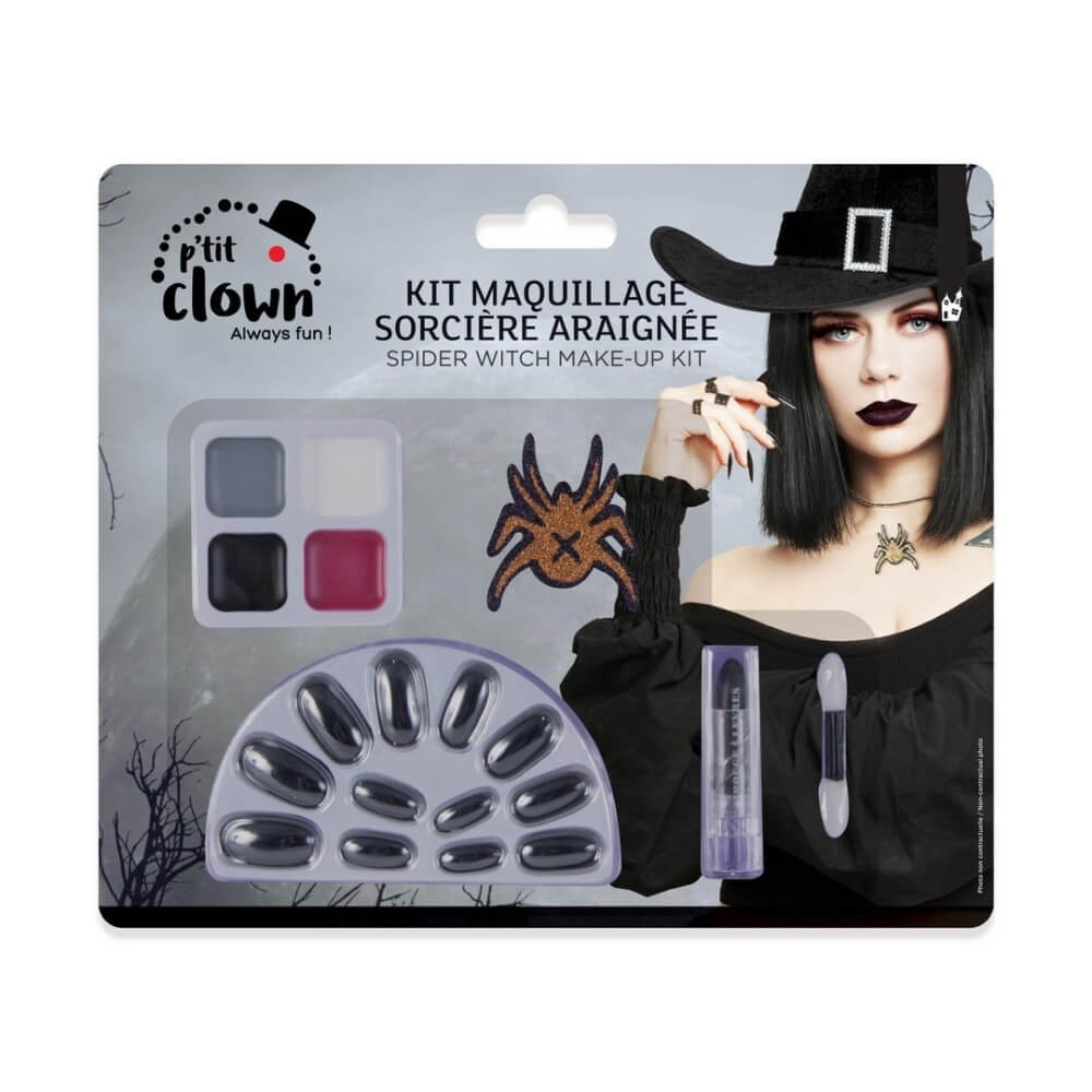 Kit Maquillage HW – Sorcière Araignée - 12800 - Kits Maquillage