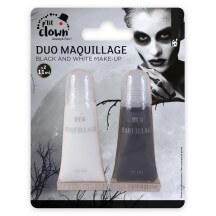 Duo Maquillage Noir & Blanc - 14500 - Maquillage en Tube & Palettes