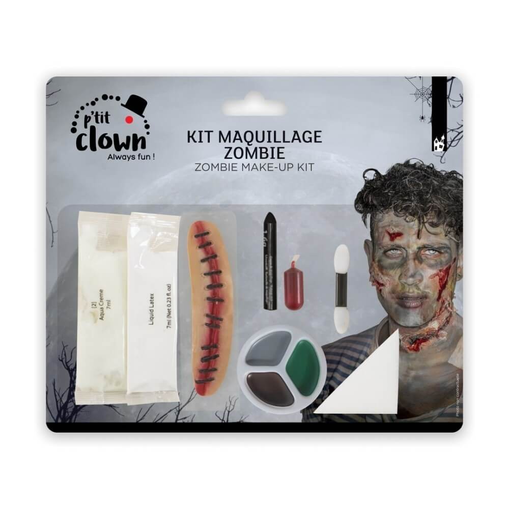 Kit Maquillage HW – Zombie avec Cicatrice - 20705 - Kits Maquillage