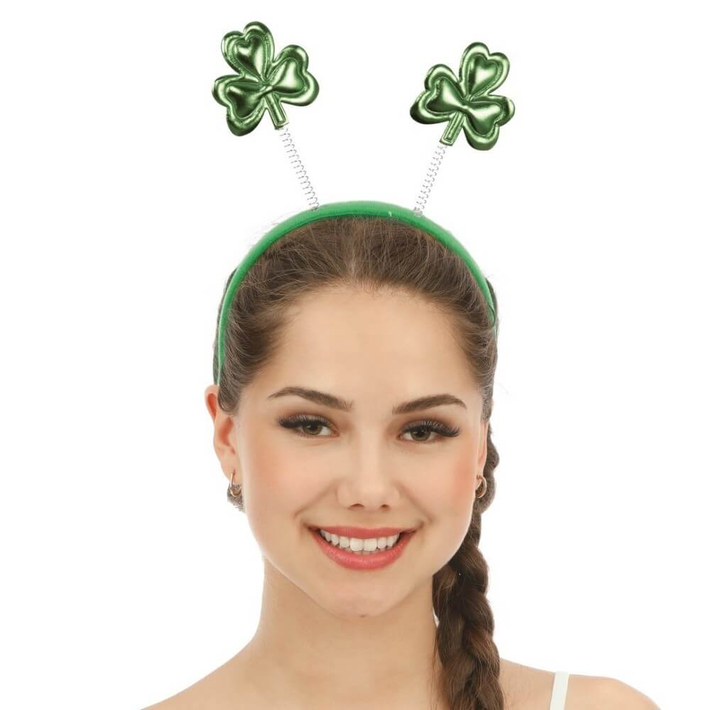 Serre-tête St Patrick – Trèfles verts - 10123 - Serre-tête