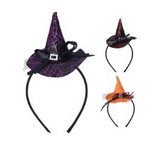 Serre-tête mini chapeau sorcière – Couleur aléatoire - 13004 - Serre-tête