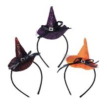 Serre-tête mini chapeau sorcière – Couleur aléatoire - 13004 - Serre-tête