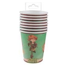 Robin des Bois™ – Gobelets en carton – Lot de 8 - 14056 - Gobelets & Assiettes à Thème