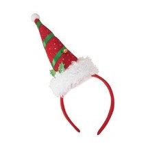 Serre-tête bonnet Père Noël - 16205 - Serre-tête