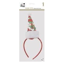 Serre-tête bonnet Père Noël - 16205 - Serre-tête