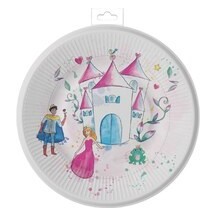 Assiettes 23 cm Princesses – Lot de 8 - 22473 - Gobelets & Assiettes à Thème