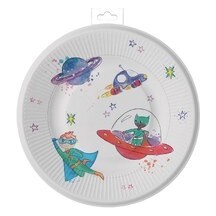 Assiettes 23 cm Super Héros – Lot de 8 - 22474 - Gobelets & Assiettes à Thème