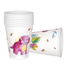 Gobelets Dinosaures – Lot de 8 – Fiesta Factory pas cher