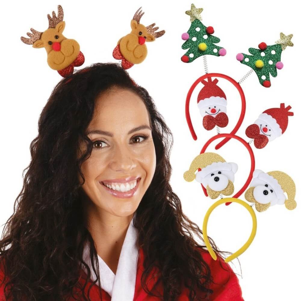 Serre-tête de Noël – Modèle aléatoire - 19433 - Serre-tête