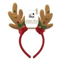 Serre-tête renne – Noël - 19434 - Serre-tête
