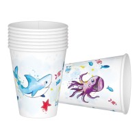 Gobelets Pirates – Lot de 8 – Fiesta Factory pas cher